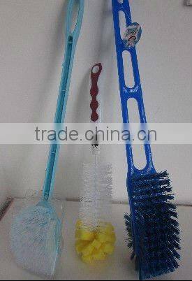 Plastic small & bule convenient Toilet brush holder