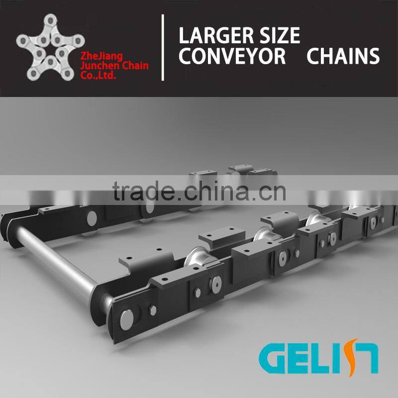 B1000 hangzhou custom design high quality F Type Roller alloy conveyor chain