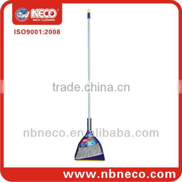 dustpan with broom