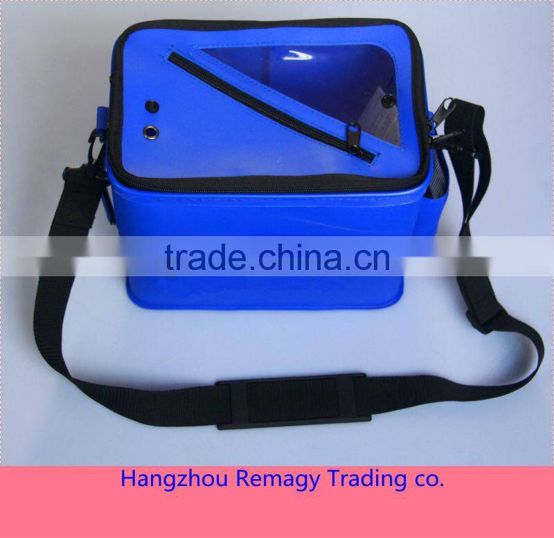 portable for travel and home Portable fishing barrel with lid