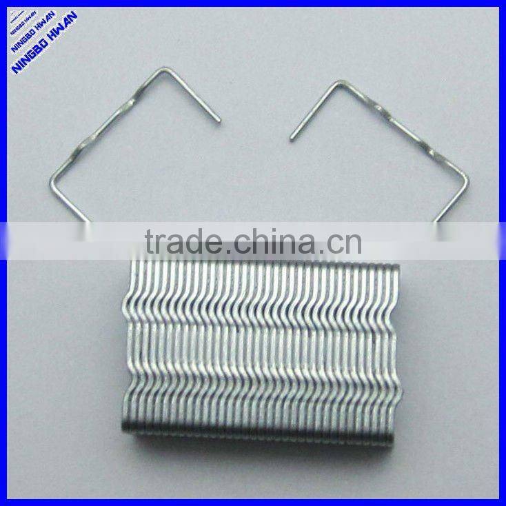 hot selling quality silve color corrugated staple pins ripples staple pins