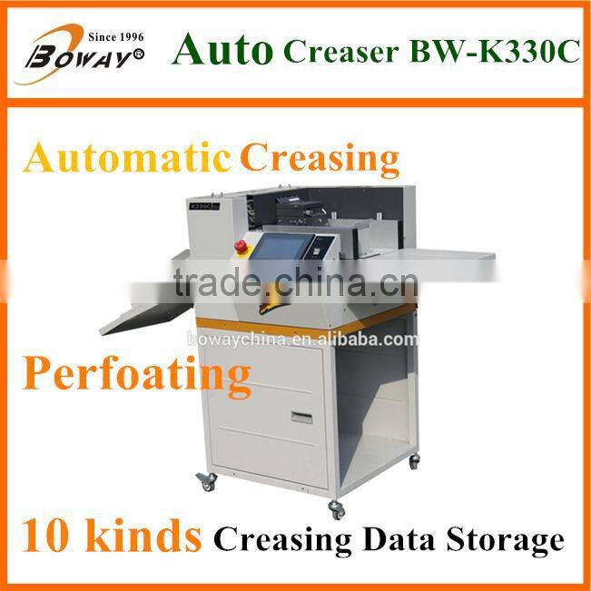 2016 BOWAY T9G 360 degree opening 2 in 1 EVA PUR auto bookbinding machine