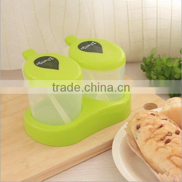 OEM Creative Food-Grade Plastic Two Pieces Spice Case Seasoning Condiment Storage Box Supplier In ShenZhen