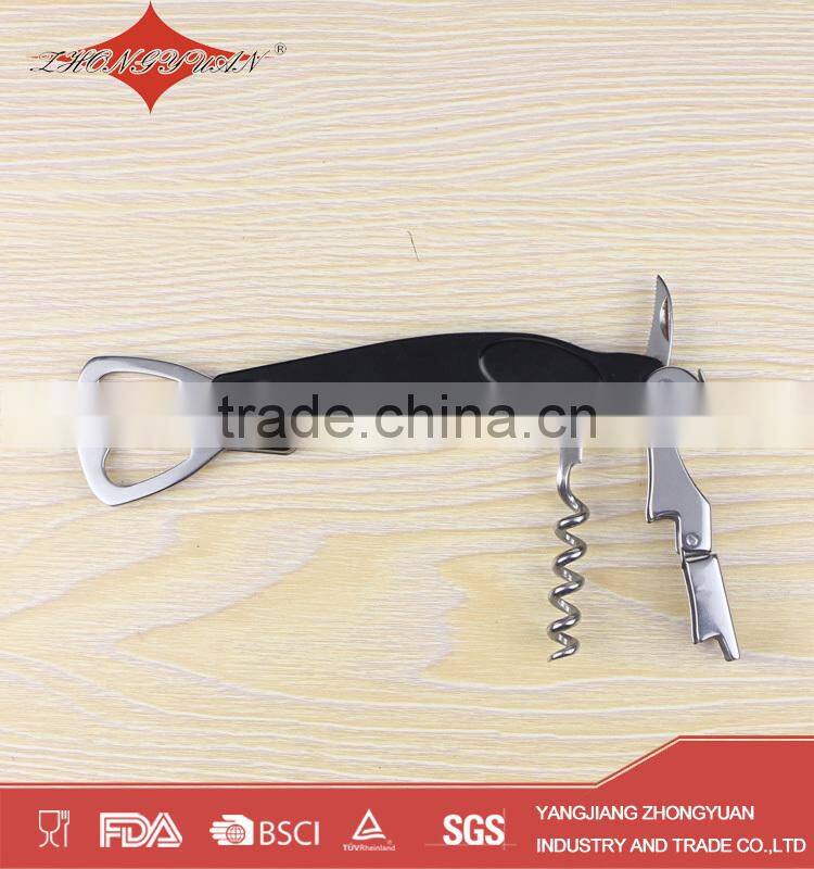luxury wine bottle opener corkscrew with knife