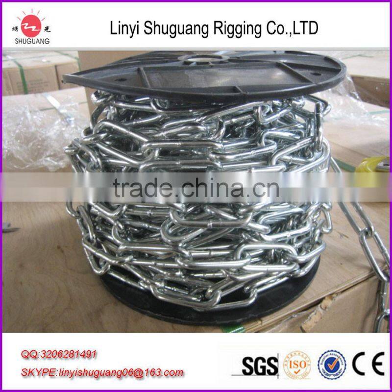 Galvanized Grade 30 Proof Coil Chain With Different Size