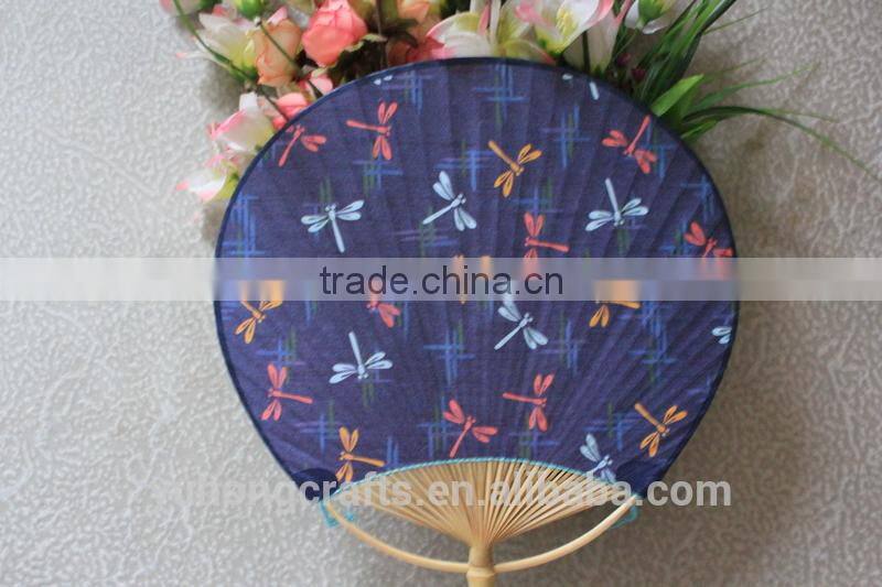 Anji Yuhong Factory wholesale bamboo gift fan