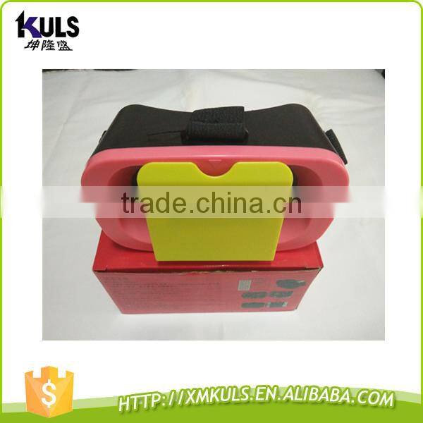 2016 latest self-development easy and handy customized colorful 3D VR box