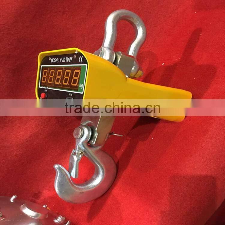 Digital electronic weighing scale crane