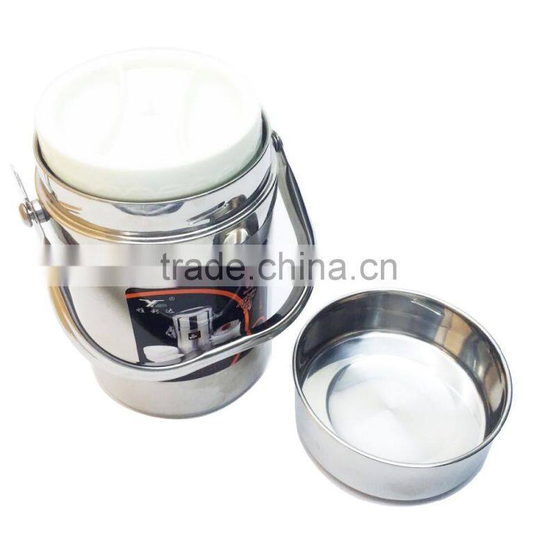 Anti-aging stainless steel FDA & LFGB free lunch box food thermo container