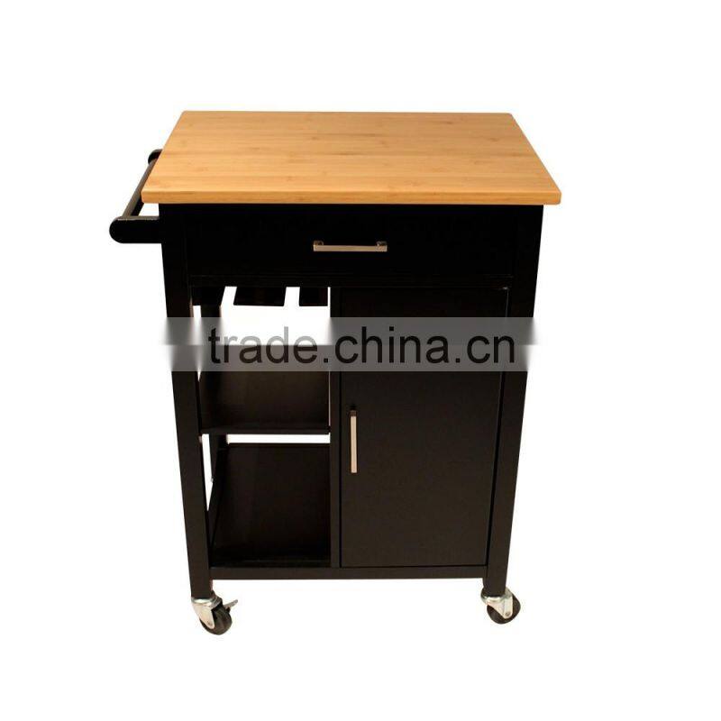 Bamboo hotel dining trolley