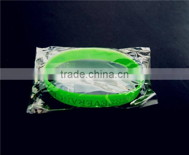 glow in the dark silicone bracelet/ glowing silicone wristband/ Promotion wrist bands