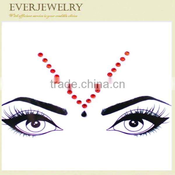 amazing crystal stones Eyeliner Tattoo rhinestone stikers