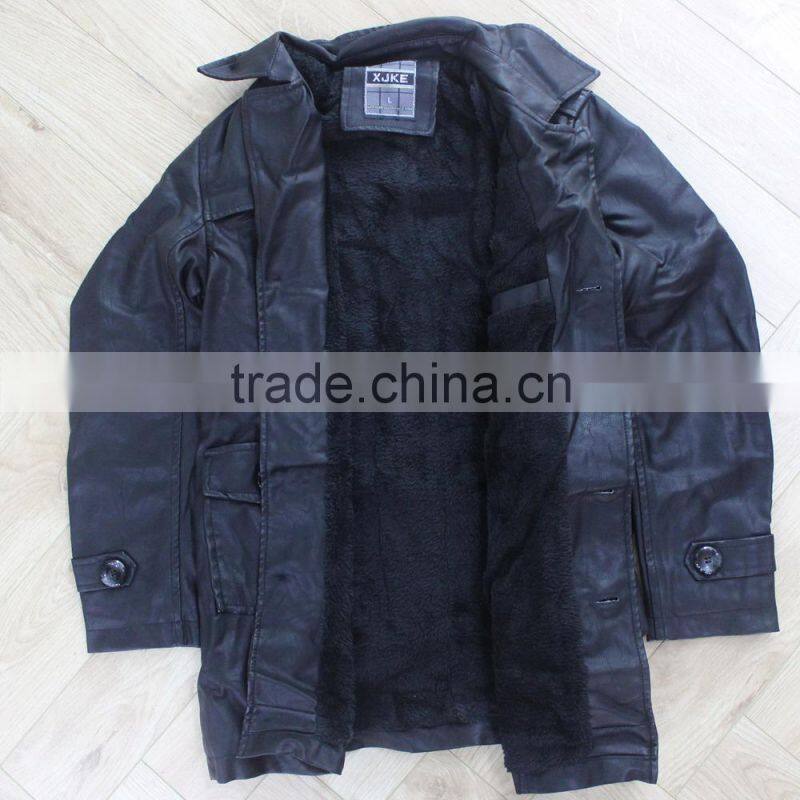 WOmen Leather Duster Coat
