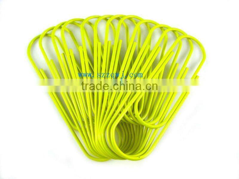 Large assorted colours bookmark gem clip paperclips