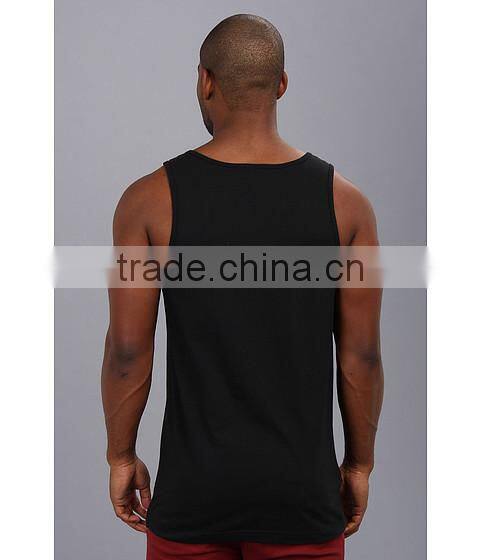 Muscle Cotton Spandex Men's Tank Top