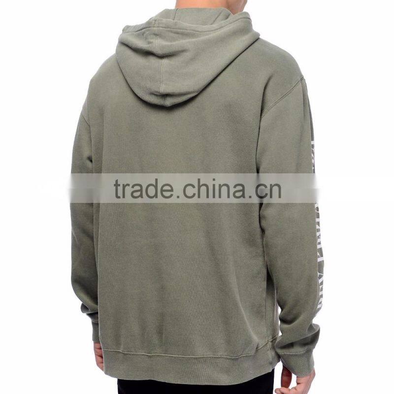 New Times Propaganda Dusty Light Army Green Hoodie