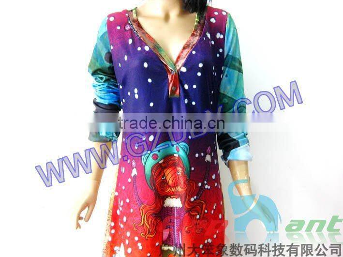 hot sale price large format dye sublimation ink jet printer