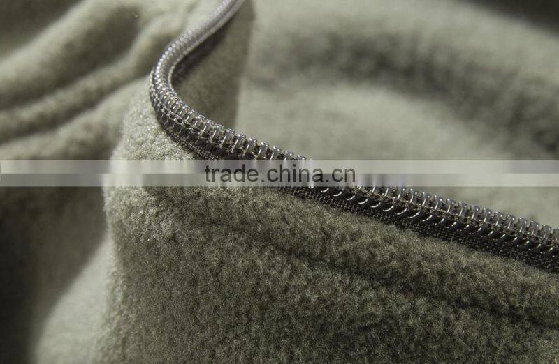 popular style to France half zip simple pullover male Polar Fleece