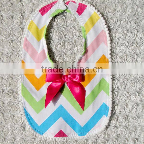 Newest design baby bandana bibs with bows (IN STOCK)