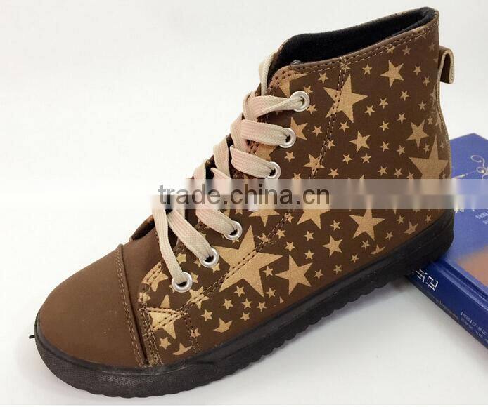 GZY Wholesale china canvas ladies shoes fashion high platform