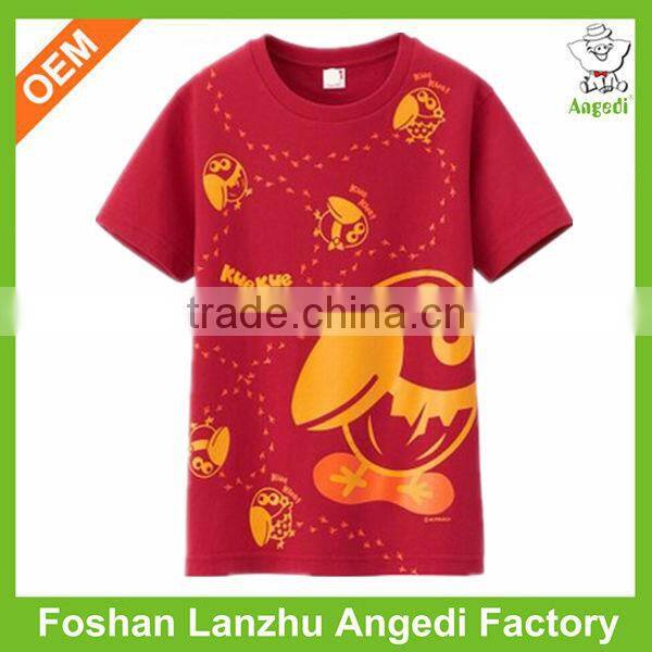 Custom Sublimation print t shirts from china t shirt factory organic cotton t shirt