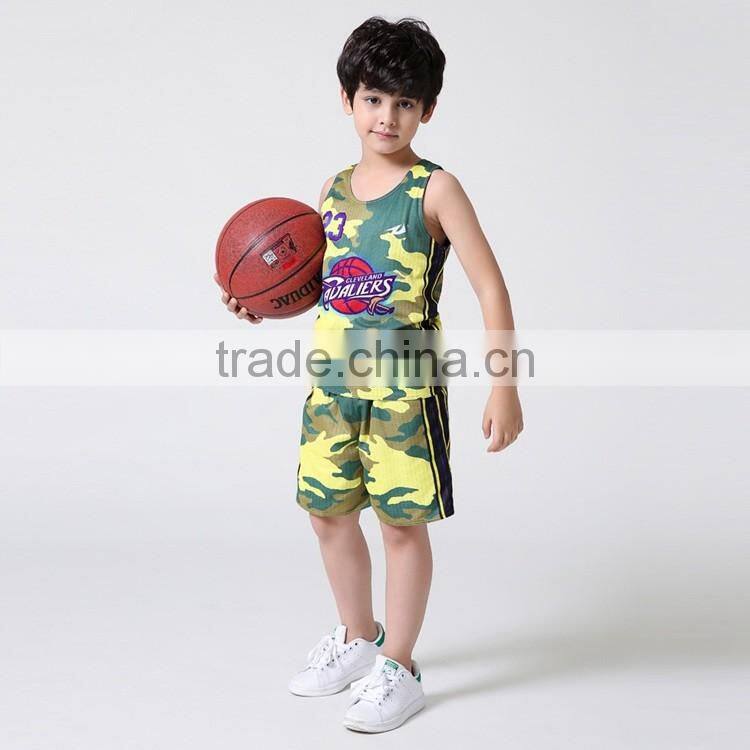Hot selling custom cheap kids basketball jerseys
