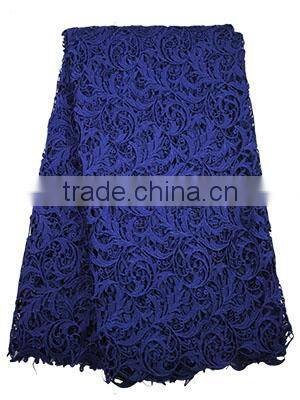 100% Cotton Textile Guipre Lace Fabric Embroidery African Lace Fabrics