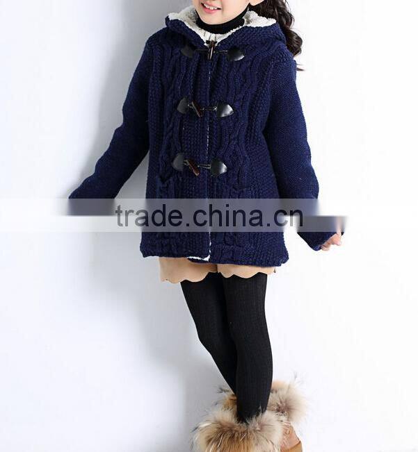 2015 New Fashion Models For Kids Hooded Cardigan Sweaters