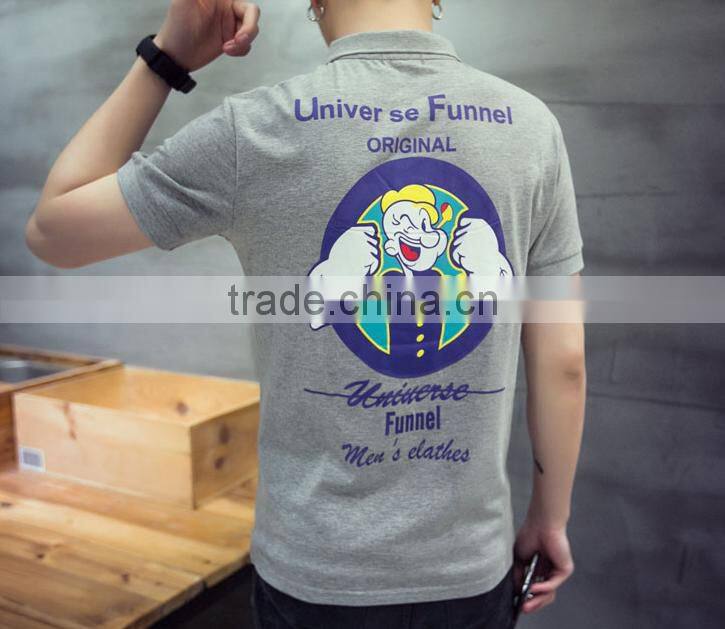 OEM custom 100% polyester quick dry polo shirt printing