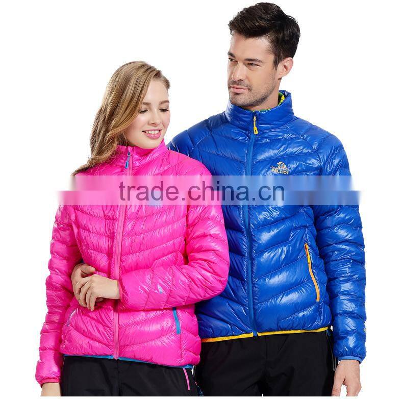 Waterproof duck woodland winter mens down jacket