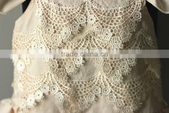 Little Girls Romper Lace Overlay Baby Clothes Romper Boho Baby Clothes European