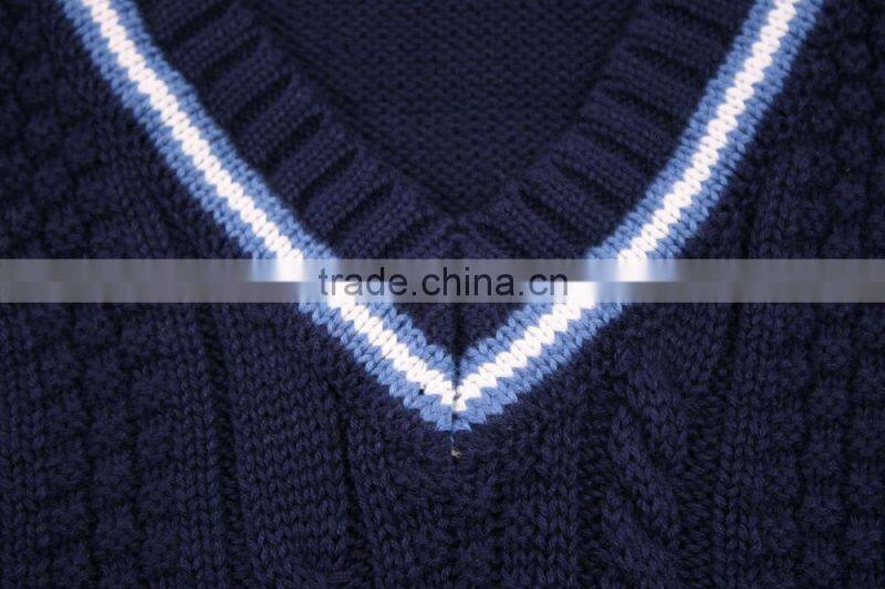 Knitting Sleeveless Name Brand Sweaters Vest For Men
