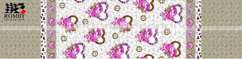 100% polyester brushed fabric