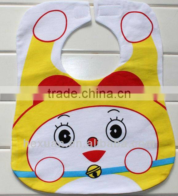 6 designs can choose baby bibs/3 layers baby bibs/superman baby bibs /in stocked or OEM