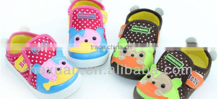 Newest baby rubber soles shoes