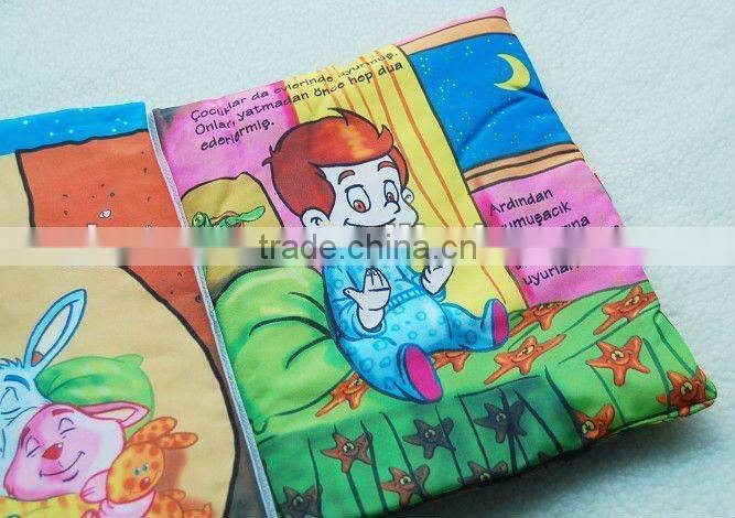 colorful cloth book,educational books