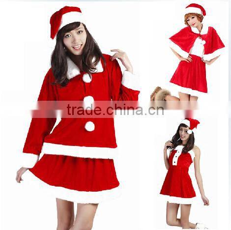 santa costume/ fancy santa costumes/ xmas costume