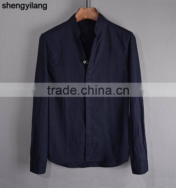 100% hemp shirt wholesale cheap custom classic shirts for men china manufacturers