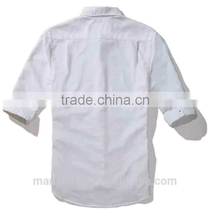 non iron washed oxford boys or kids shirt