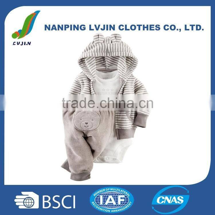 Baby Warm Winter Clothing Suit New born Baby clothes sets