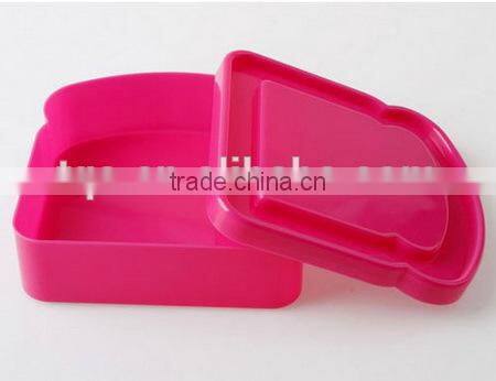 Plastic sandwich/bread bento box