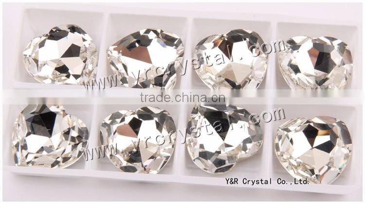 4827 Crystal Beads 28mm Siam Color Loose Faceted Gemstones