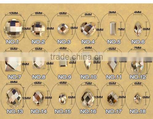 flat back drop rhinestones bling nail art rhinestones