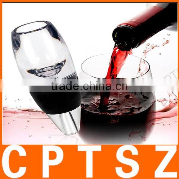 Professional Wine Decanter Set Mini Essential Red Wine Quick Aerator with Filter Stand and Pouch