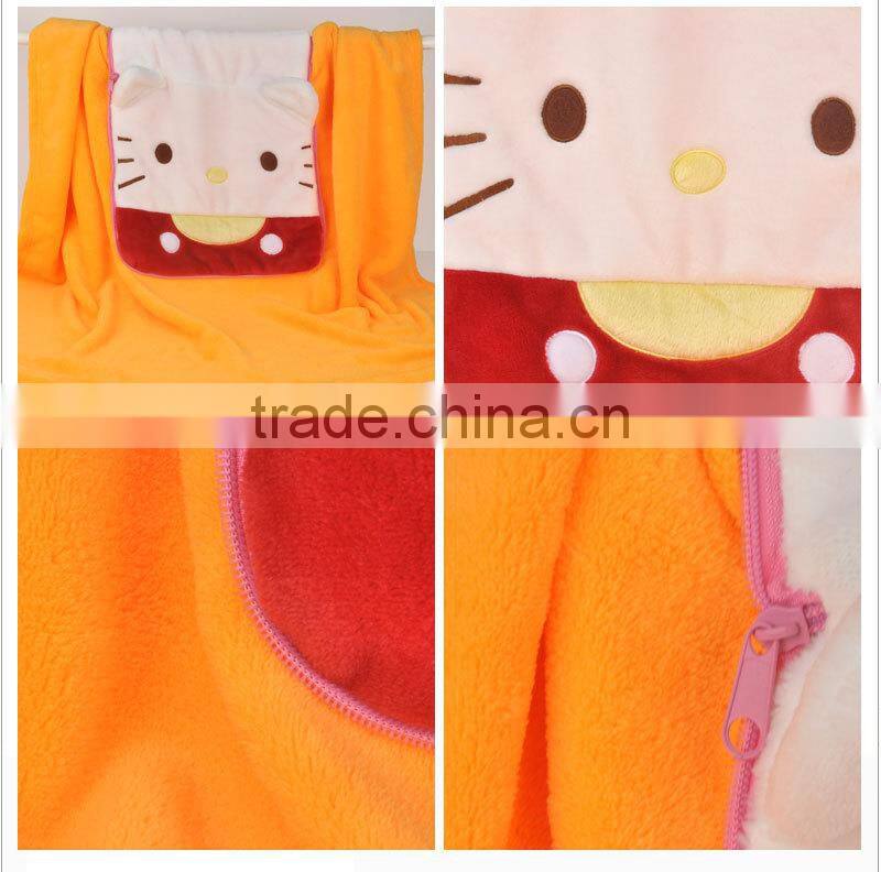 custom cute car knitted thick soft plush fleece dog blanket pattern