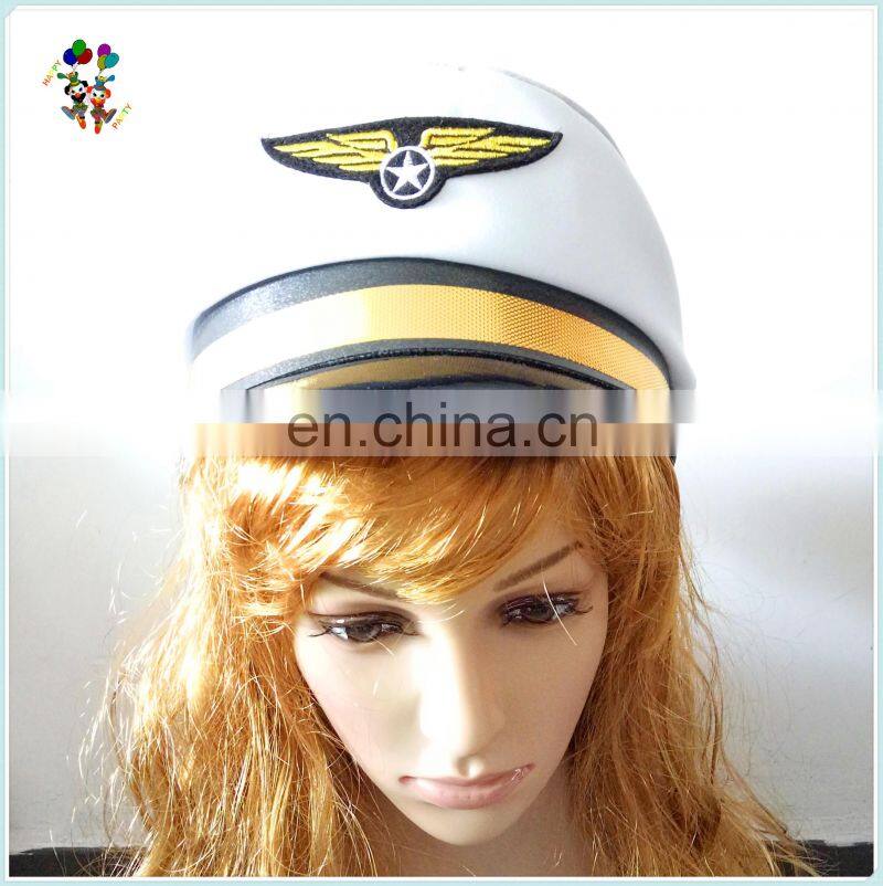 Gilligan Popeye Costume Theme Party Adult White Sailor Hats HPC-0249