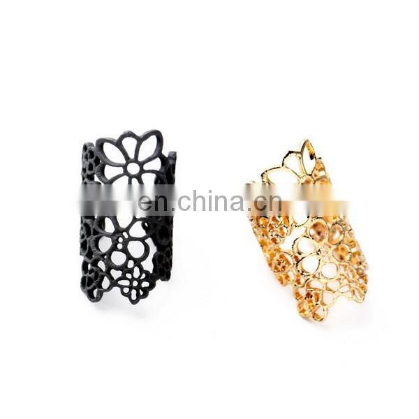 Fashion Hoop Lace Flower Rings Women's Rings Jewelry