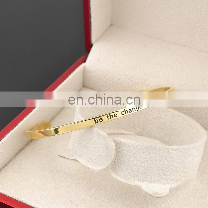 Couple bracelet creative inspired stainless steel jewelry