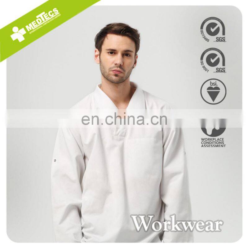 White Durable Factory work clothes Shirt