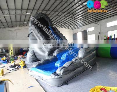 alibaba website used inflatable large pool water slide for sale